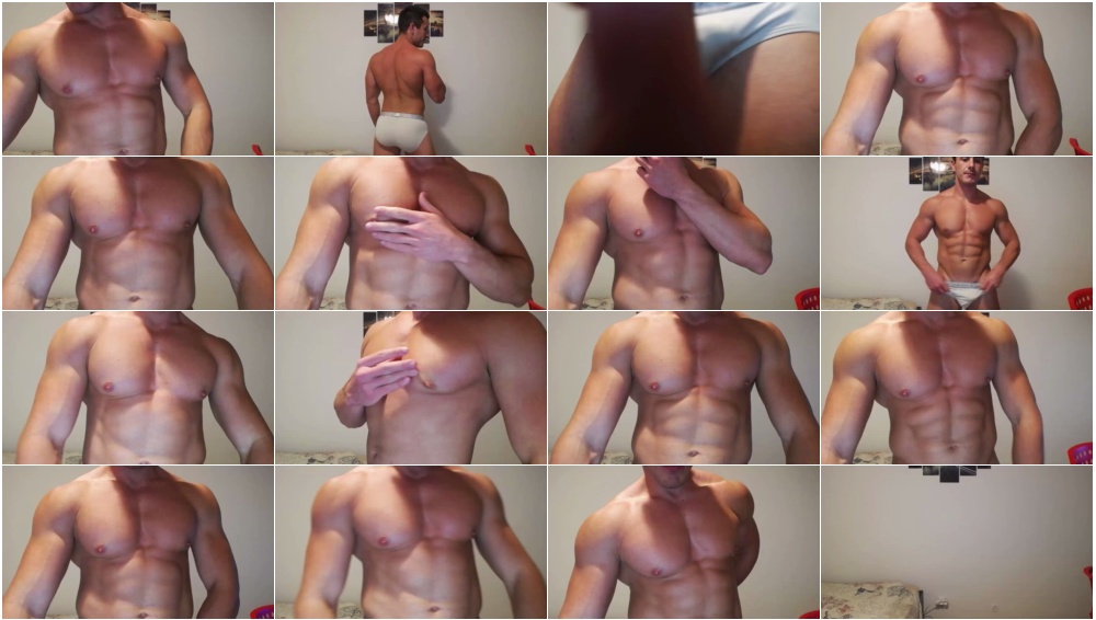 muscleasshot 29-10-2019  Recorded Video Topless