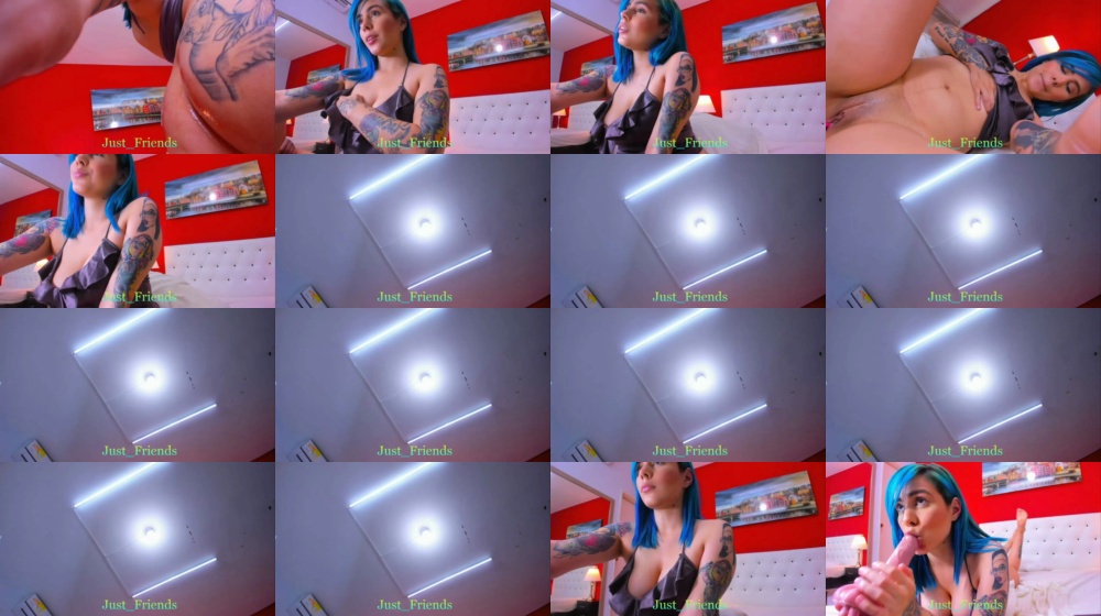 JustXFriends 02-02-2020 Topless  Recorded Webcam