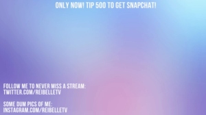 Reibelletv 08-02-2020 Porn  Recorded XXX