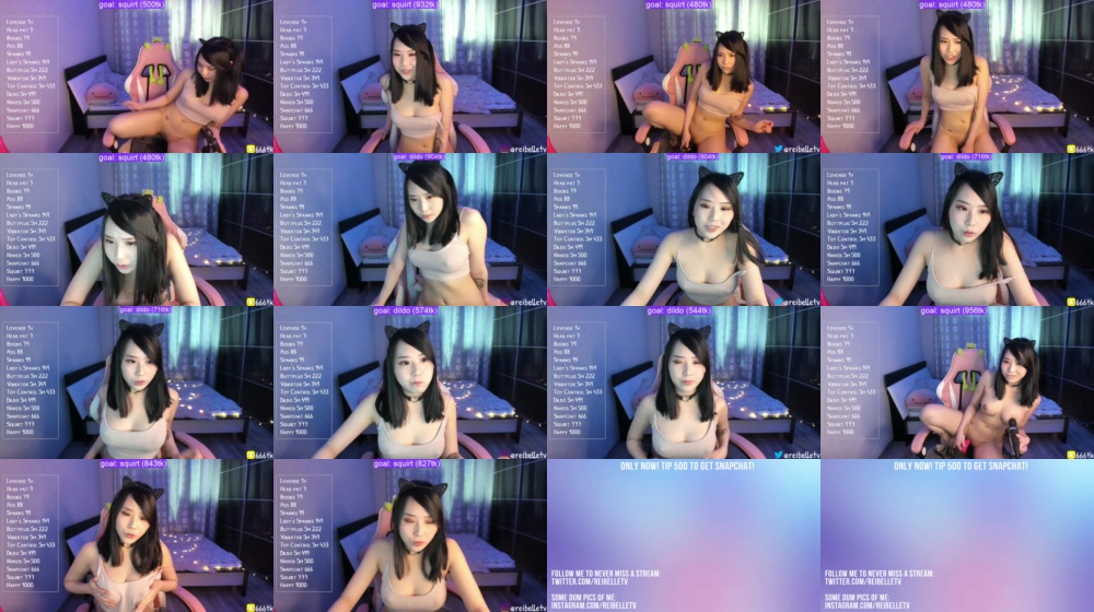 Reibelletv 12-02-2020 Topless  Recorded Free