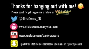 Oliviaowens  20-02-2020 Recorded Free