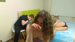 Sexyru_Couple  22-02-2020 Recorded Topless