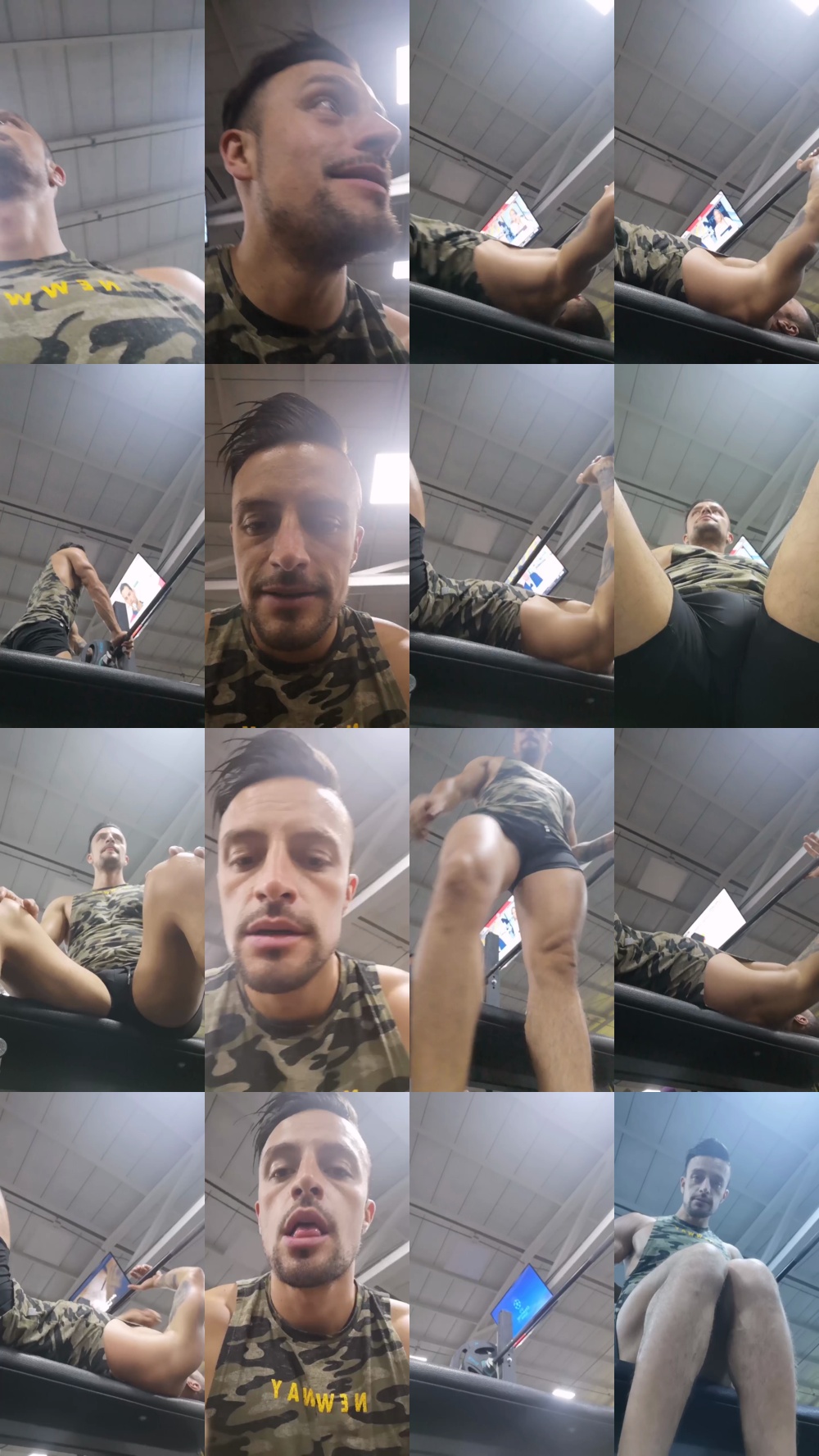 mathew_fitt 06-03-2020  Recorded Video Topless