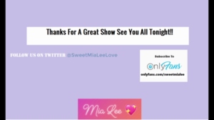 Sweetmialeelove  05-03-2020 Recorded Video