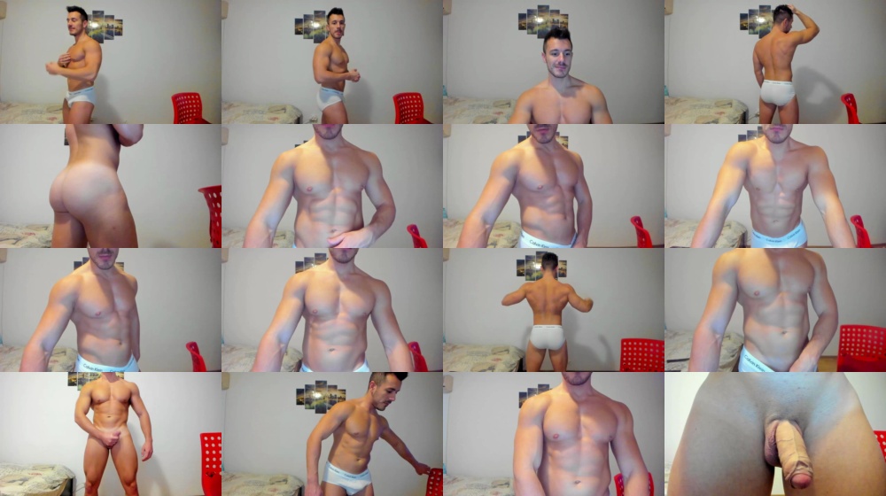 muscleasshot 06-03-2020  Recorded Video Topless