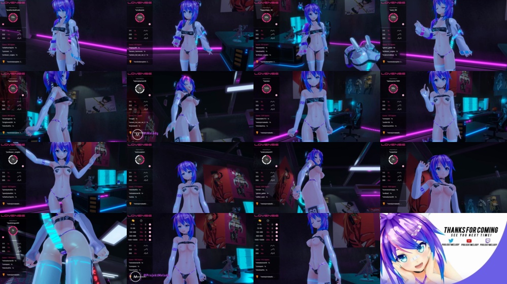 Projektmelody 07-03-2020 Nude  Recorded Webcam