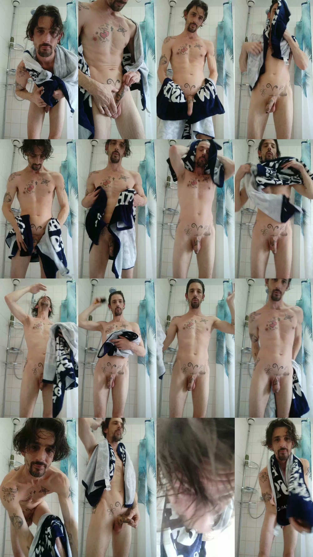 Tattooboy41 11-03-2020  Recorded Video Topless