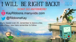 Kayribbons 17-03-2020 Topless  Recorded Toys