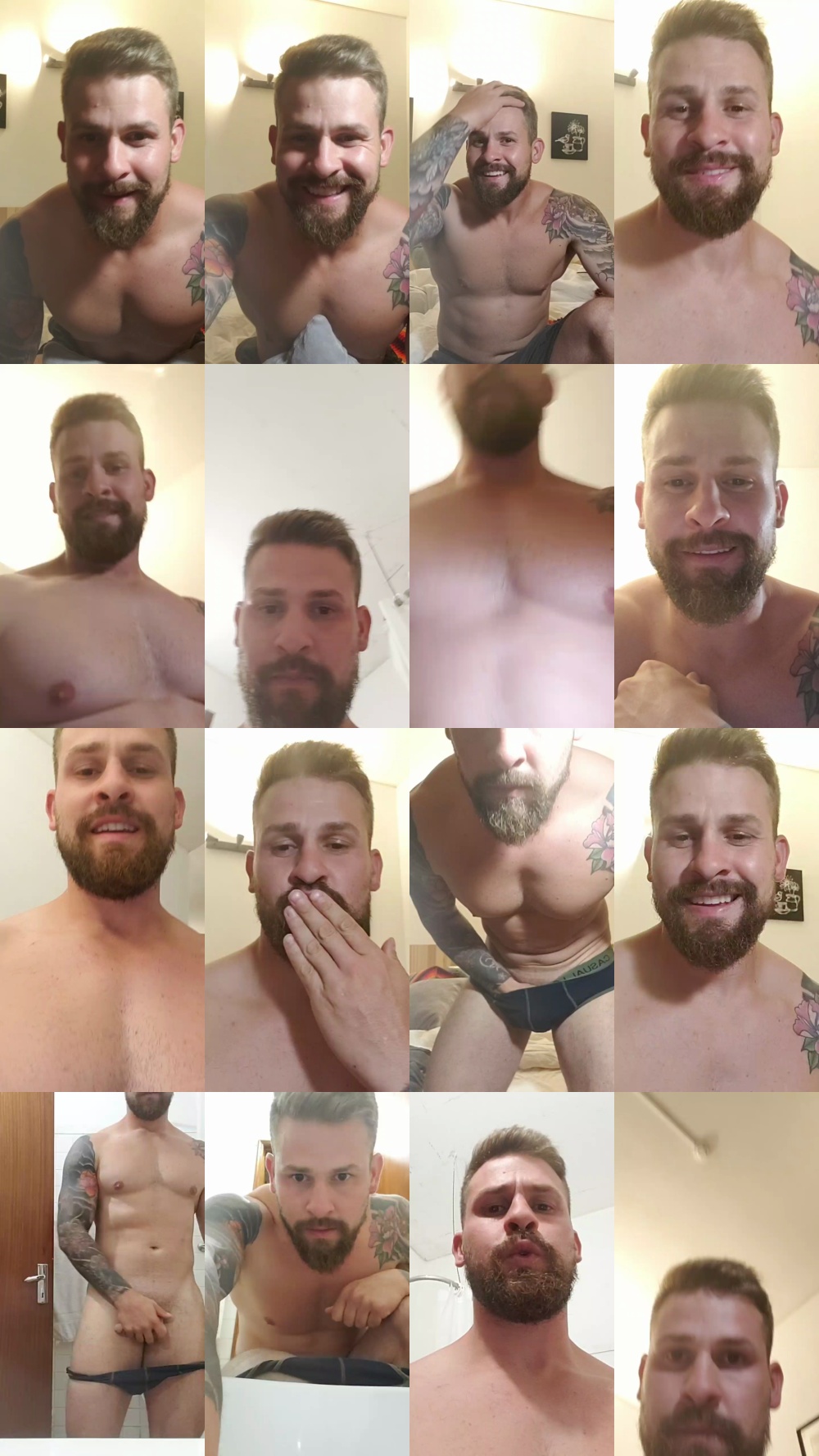 NarcisoGabi 21-03-2020  Recorded Video Topless