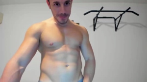 muscleasshot 16-04-2020  Recorded Video Topless