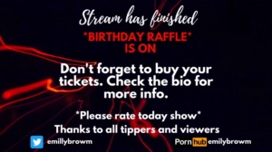 Emilybrowm  06-05-2020 Recorded Video