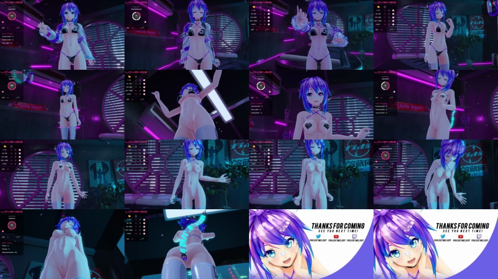 Projektmelody 12-05-2020 Topless  Recorded Naked