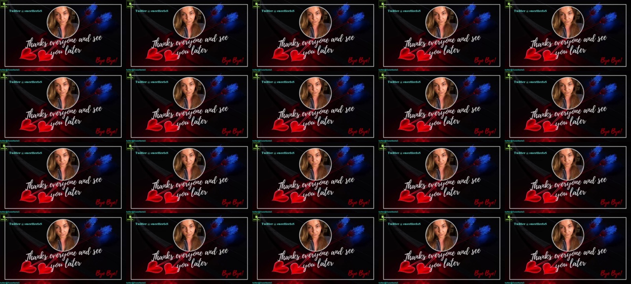 Sweetteets24 11-06-2020 recorded  Recorded Video