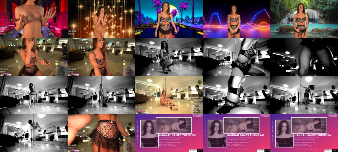 Hannahjames710 17-06-2020 Porn  Recorded Naked