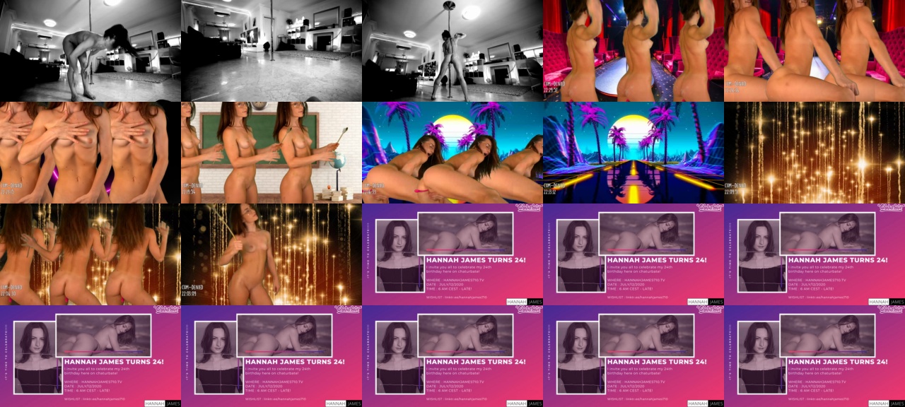 Hannahjames710 21-06-2020 Nude  Recorded Webcam