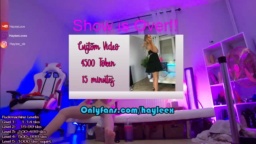 Hayleex 22-06-2020 Show  Recorded Topless