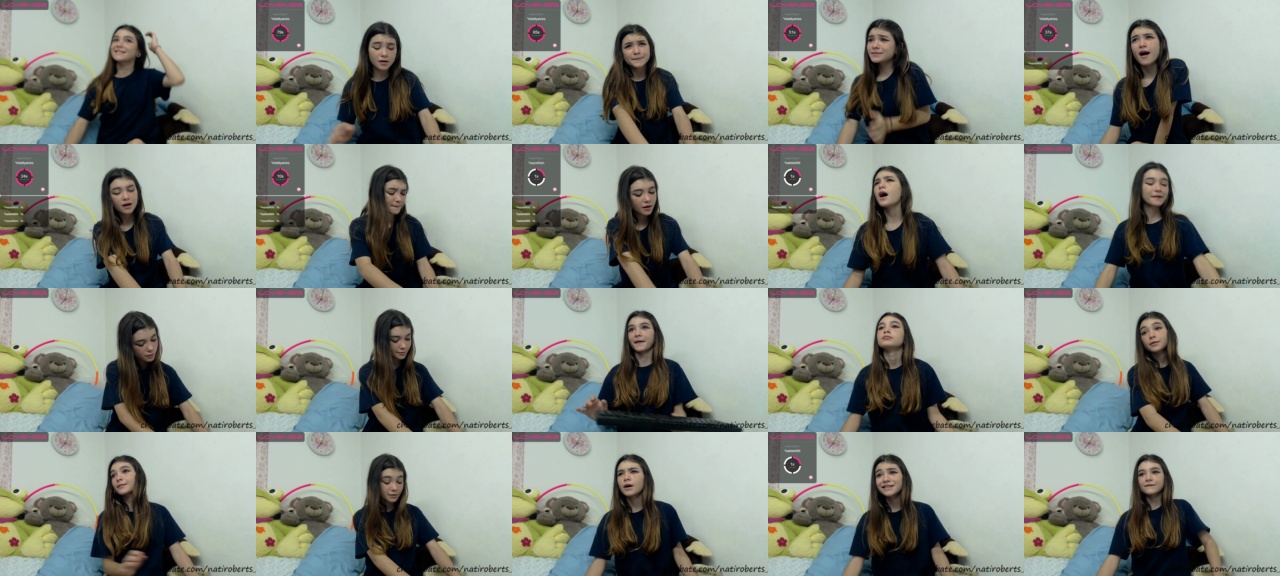 Natiroberts_ 31-07-2020 Topless  Recorded Topless