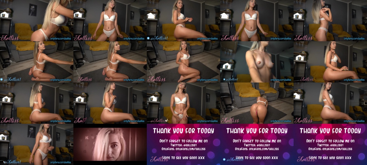 Aalliss 18-08-2020 Nude  Recorded Toys