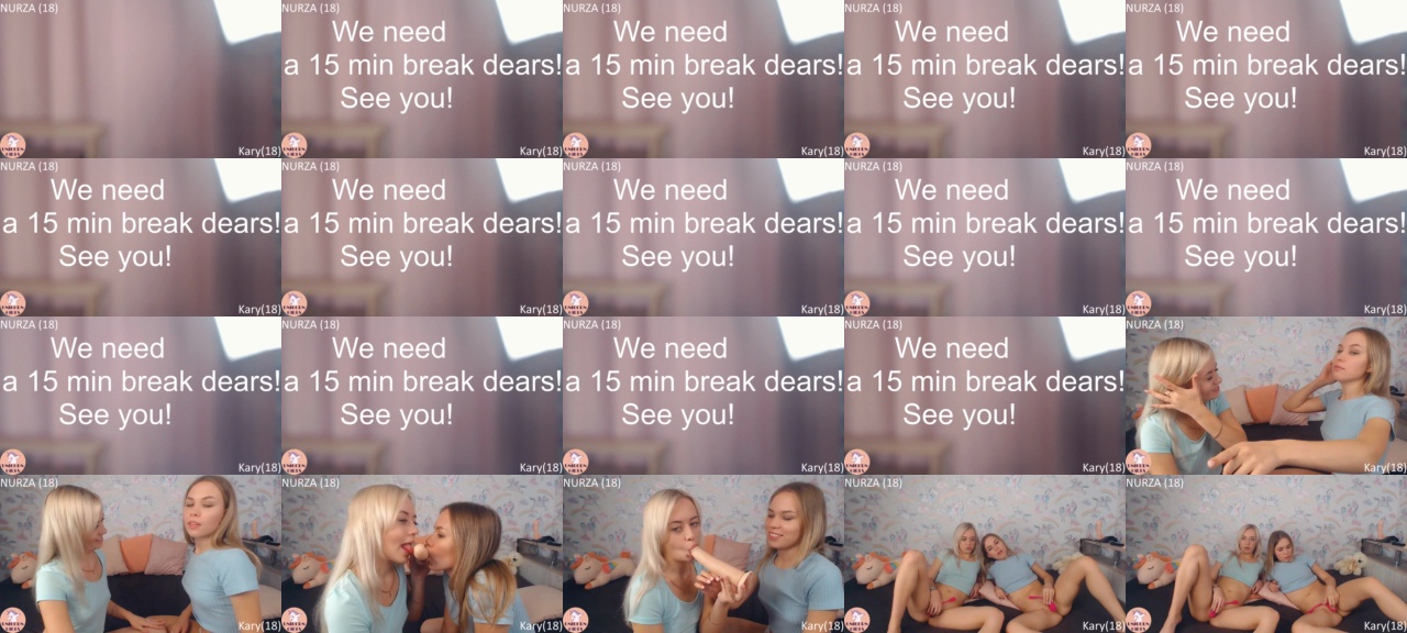 Unicorngirls 24-08-2020 Topless  Recorded Cam