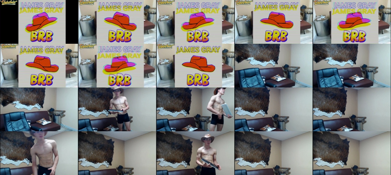 James_Gray_  07-09-2020 Webcam peelback naked