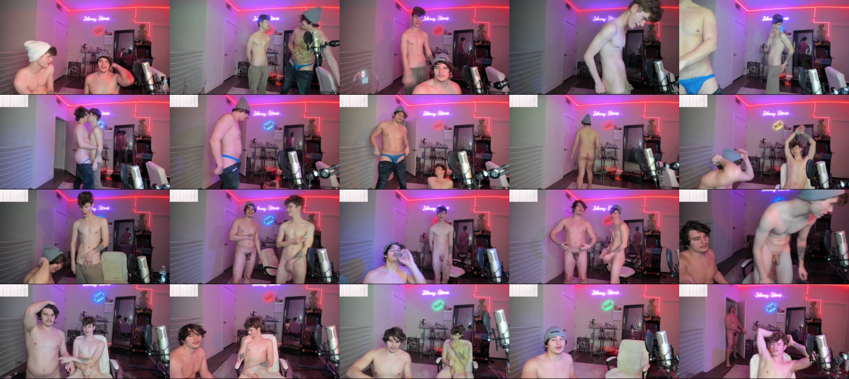 thejohnnystone  18-02-2023 Males naked